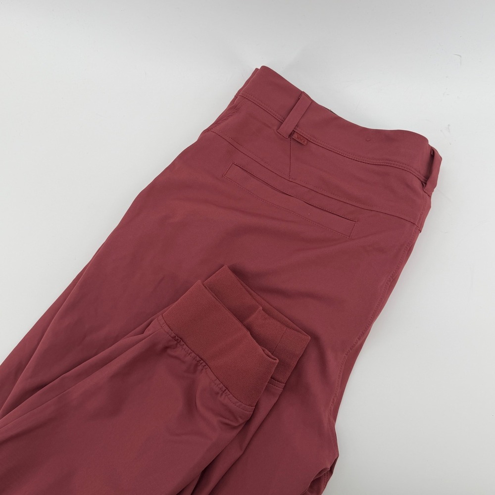 VRST Mens Limitless Jogger Pants Burgundy Red Size 38 Performance‎ Stretch Golf